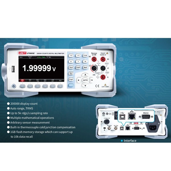 UNI-T UT8805E Benchtop Multimeter